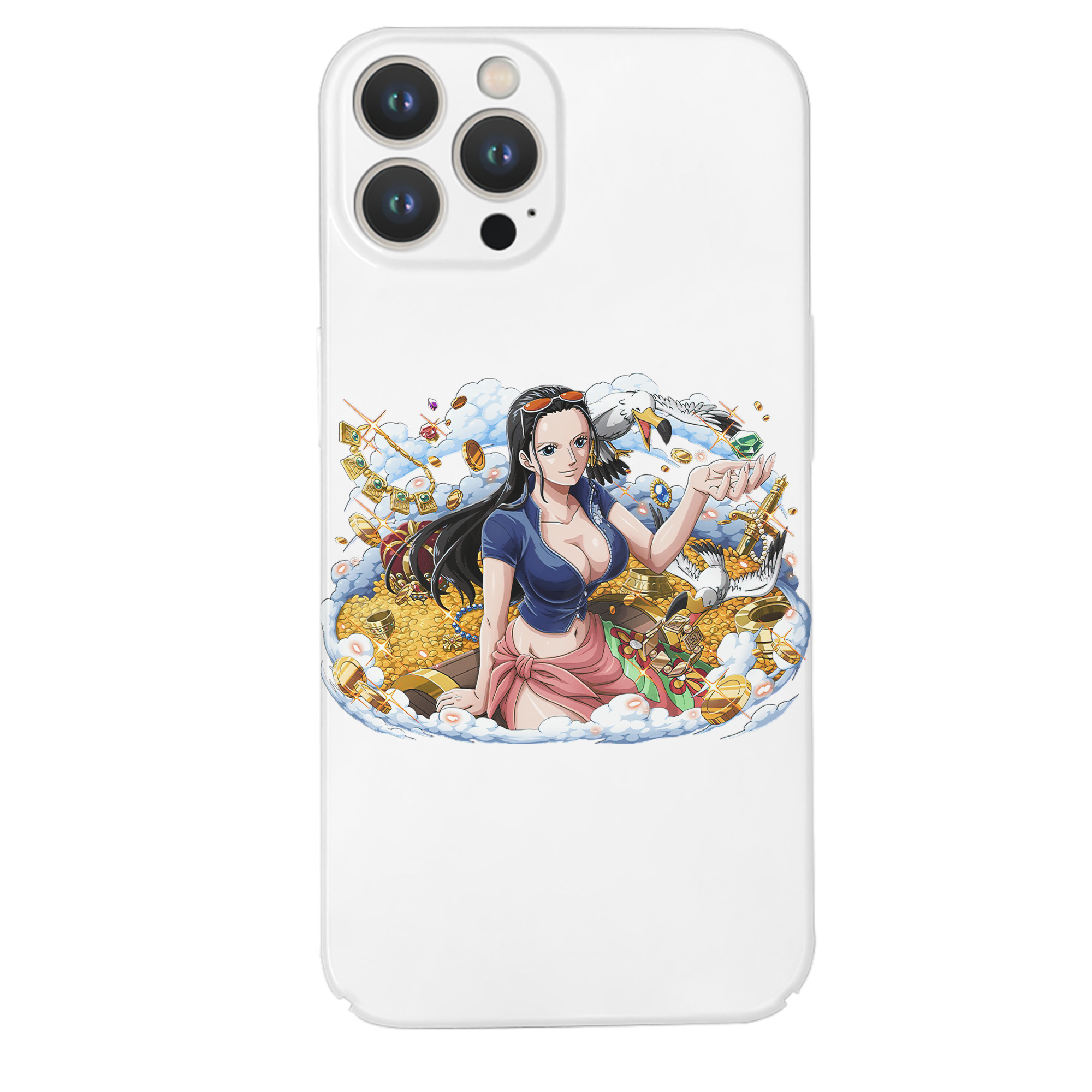 （画像用） ワンピース ニコ・ロビン ONE PIECE Nico Robin 【iPhone 14シリーズ対応】ハードケース
